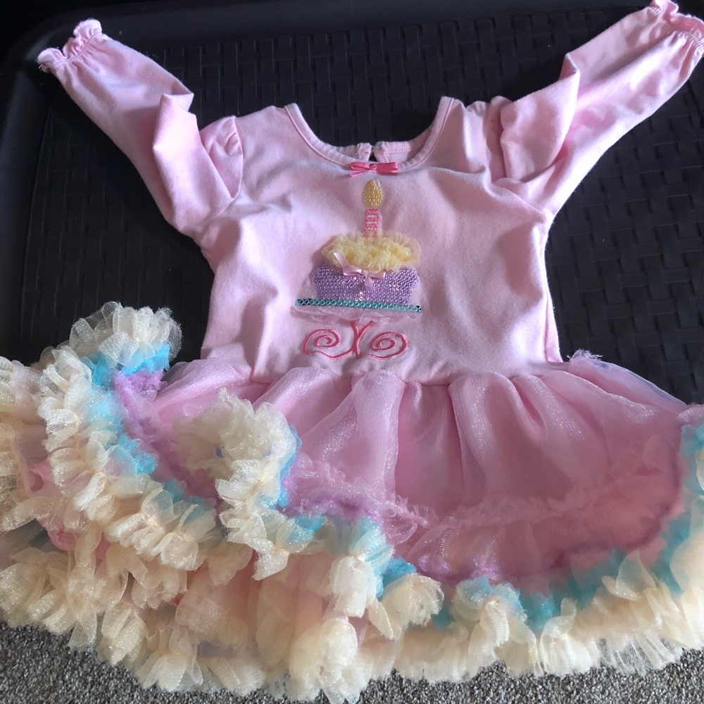 1st birthday poofy dress